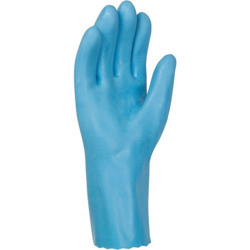 Gants De Manutention En Jersey Latex Bleu De Taille 10