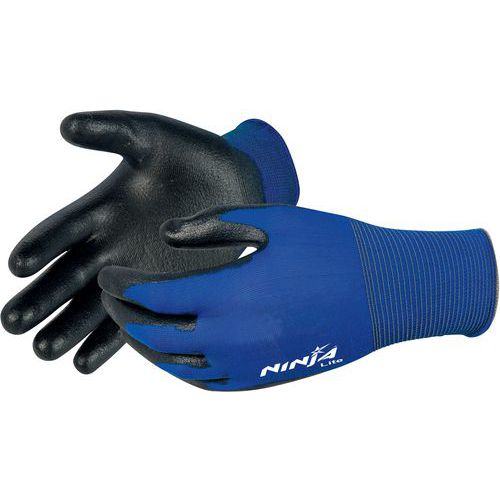 Gants De Manutention Sans Couture Aéré à Enduction Polyuréthane De Taille 9