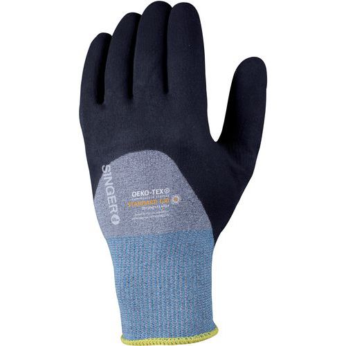 Gants De Manutention Nitrile Picots Enduction 3/4 Main Taille 7