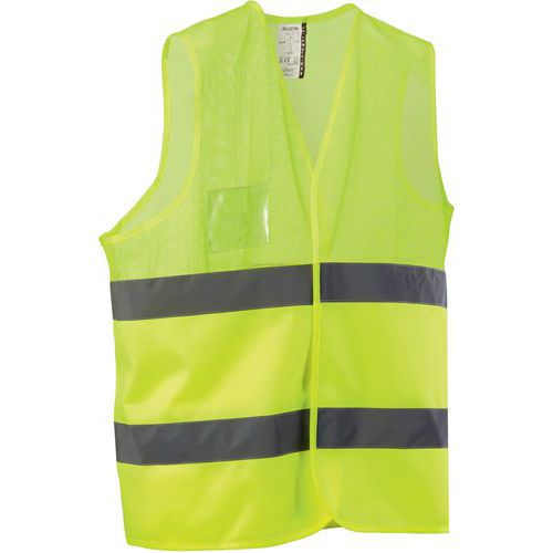 Gilet Haute Visibilité En Jaune Maille Meshair De Taille Xxl