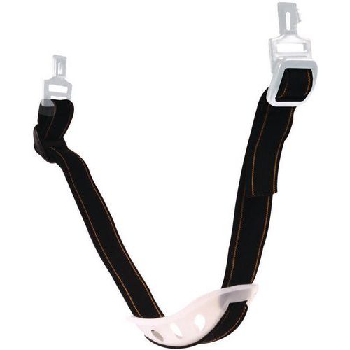 Jugulaire Textile Réglable Avec Mentonnière Plastique