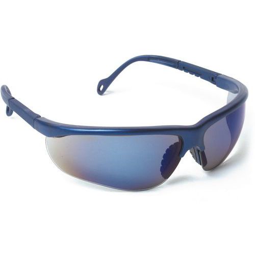Lunettes De Protection à Branches Réglables En Bleu