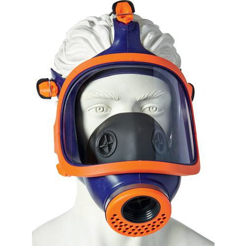 Masque Respiratoire Panoramique En Silicone Polycarbonate