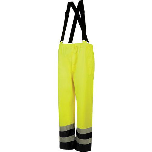 Pantalon De Pluie À Bretelles Jaune De Taille Xxxl