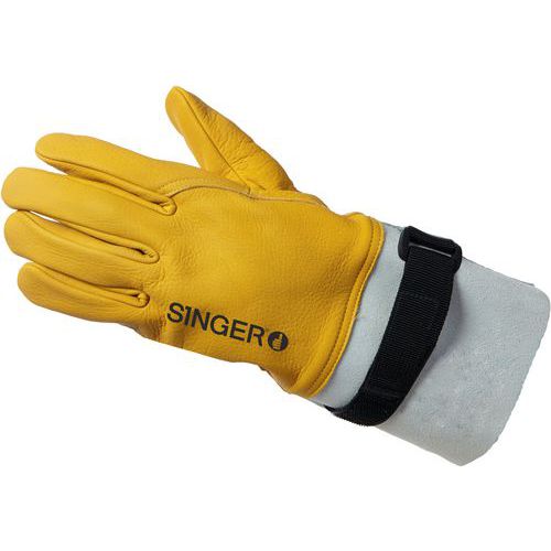 Gants De Manutention Manipulation Fine En Fleur Croûte De 10 Cm Taille 9