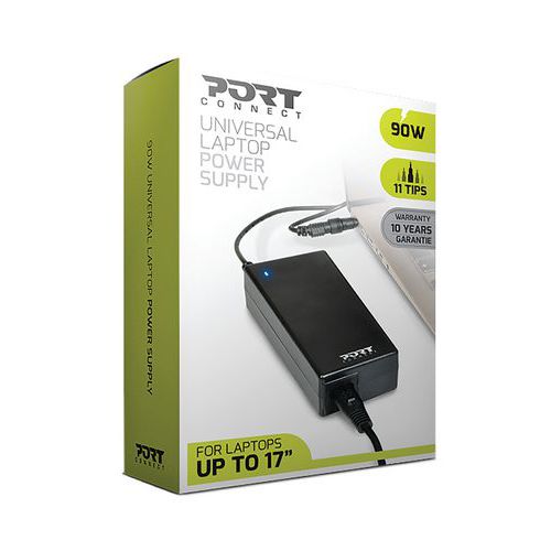 Alimentation Universelle Pour Ordinateur -90w- Port Connect