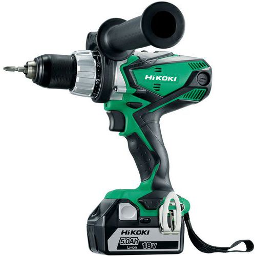 Hitachi 1 Perceuse à Percussion Dv18dsdl5a 18 V 5 Ah