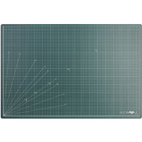 Sign - Plaque de coupe A1 60x90cm Vert TPE - Matériau résistant et recyclable