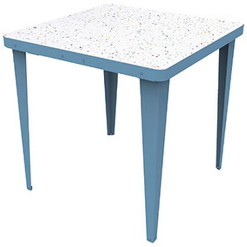 Table Réunion Ensemble Confettis /bleu Glacier