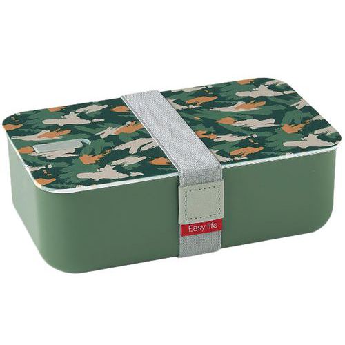 Boîte Repas 1 Compartiment Kaki - Lunch Box - Easy Life