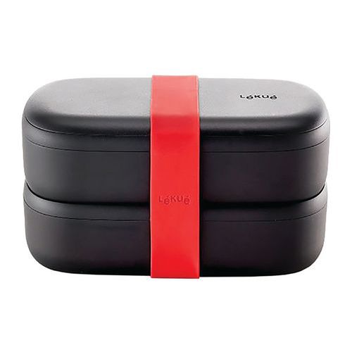 Boîte Repas Noire - Lunch Box To Go - Lekue