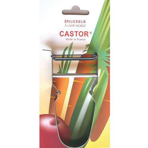 Rasoir à Légumes Inox / Blister - Castor - Rusillon