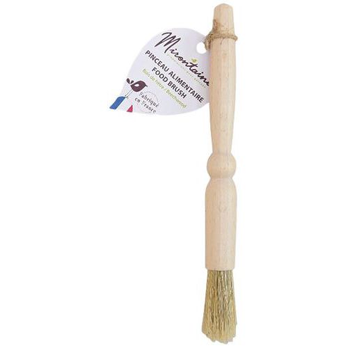 Pinceau à Pâtisserie 18 Cm En Bois De Hêtre - Mirontaine