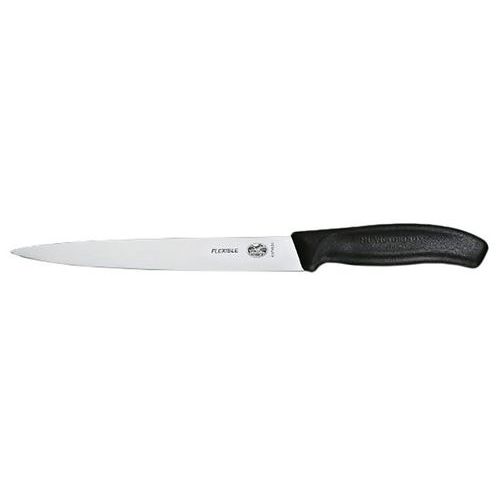 Couteau Pour Filet De Sole Noir 20 Cm Lame Flexible - Victorinox