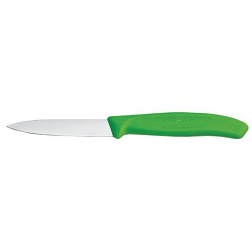 Lot De 2 Couteaux Office 8 Cm Vert - Swissclassic - Victorinox
