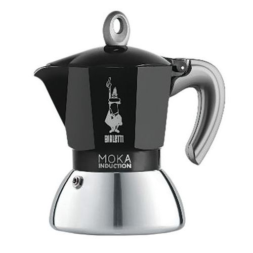 Cafetière Italienne 2 Tasses - Moka Induction Noire - Bialetti