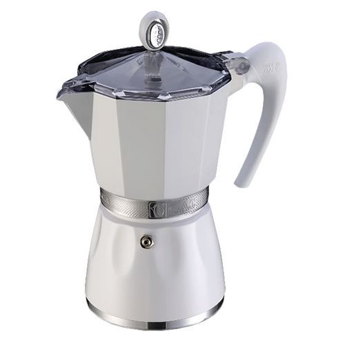Cafetière Italienne 3 Tasses Blanc - Bella - Gat