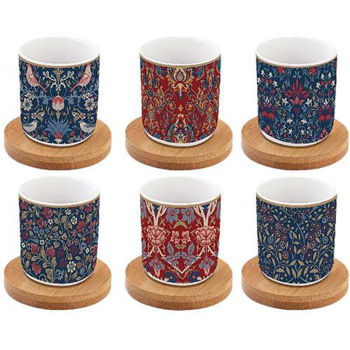 Coffret 6 tasses à café China - Atmosphere - Easy Life Coffret 6 tasses à café China - Atmosphere - Easy Life