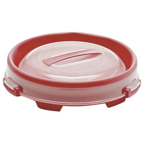 Cloche A Gateau Retractable Rouge Progressive Manutan Fr
