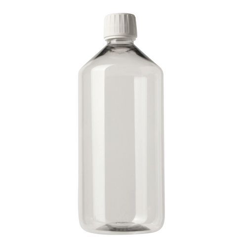 Flacon Pharma Veral Transparent 500 mL - PET Inviolable, Usage Alimentaire, Recyclable