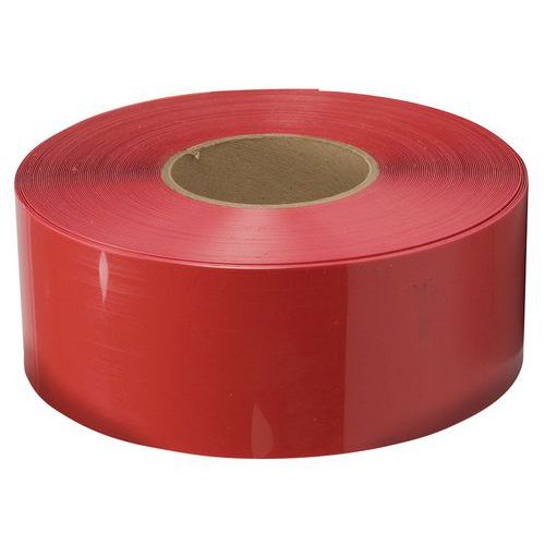 Ergomat - Rouleau Adhésif Marquage au Sol Durastripe Mean Lean Rouge 10cm x 30m - PVC Résistant - Lean Management