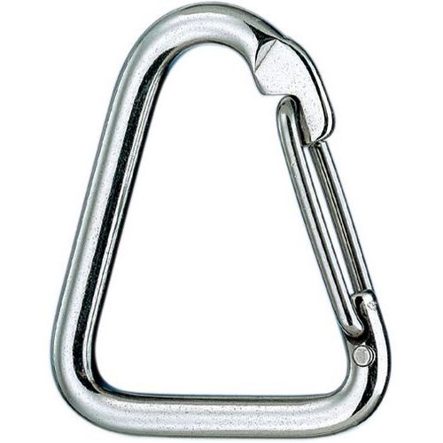 Mousqueton Delta 80mm En Inox Pour Sangle De 40mm