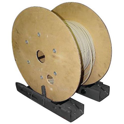 Godet - Dérouleur porte tourets valisette - Capacité 300 kg - Support roulant professionnel