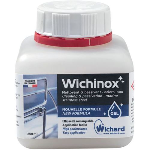 Gel nettoyant passivant pour inox - 250ml - Wichard Gel nettoyant passivant pour inox - 250ml - Wichard