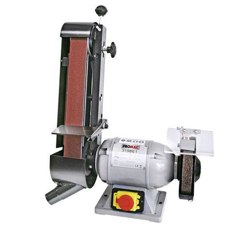 touret meule bande promac 315 be 1 meule o 150 mm 250 w manutan fr
