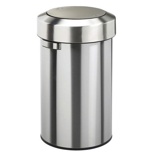 Poubelle à couvercle basculant ronde Salsa Rossignol Pro Poubelle à couvercle basculant ronde Salsa Rossignol Pro