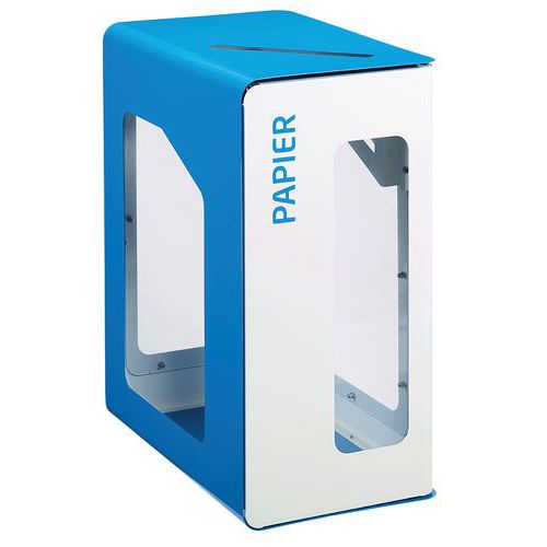 Borne De Tri 90l Cubatri Vigipirate Blanc/bleu