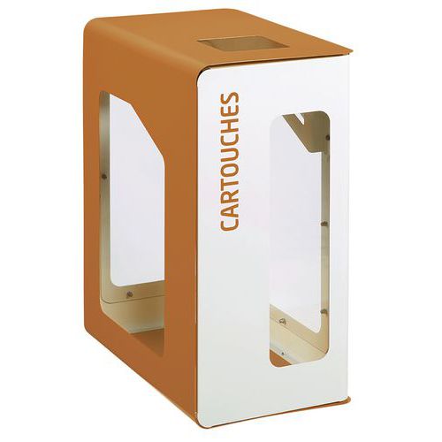 Borne De Tri 90l Cubatri Vigipirate Blanc/marron