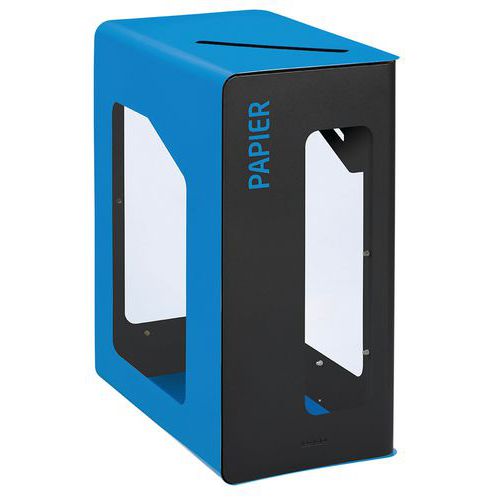 Borne De Tri 90l Cubatri Vigipirate Manganèse/bleu