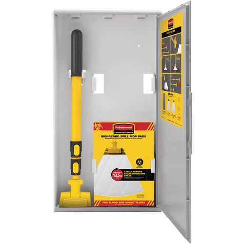 Kit Spill Mop Biorisque, Rubbermaid Kit Spill Mop Biorisque, Rubbermaid