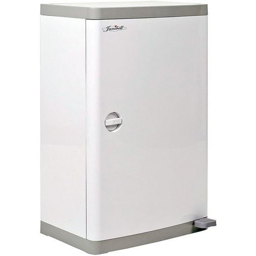 Poubelle Pour Sanitaire à Couches 43l Janibell Blanc