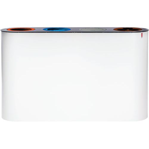 Station De Tri Sélectif Lune Split 4 Flux 153 L