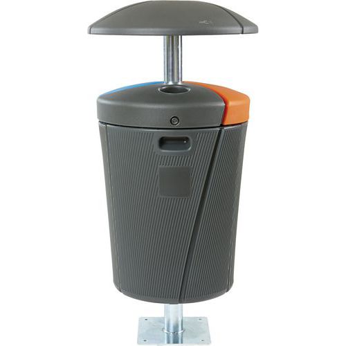 Poubelle d'extérieur Phoenix 3x50 L Poubelle d'extérieur Phoenix 3x50 L