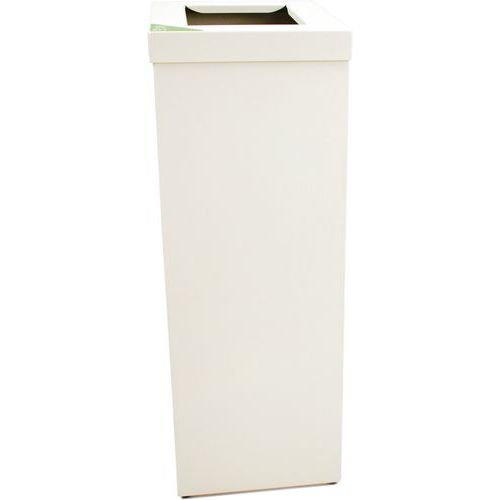 Poubelle Recycloflex 60 L Blanc