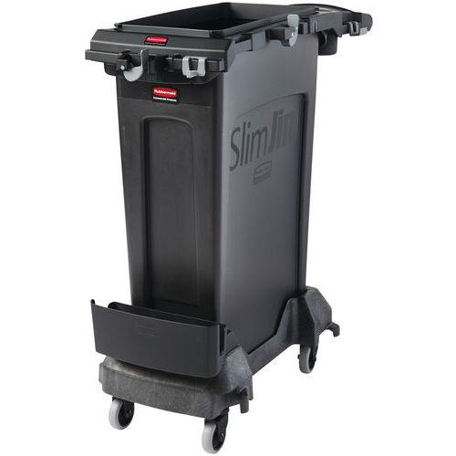 Chariot de ménage Slim Jim noir, Rubbermaid Chariot de ménage Slim Jim noir, Rubbermaid