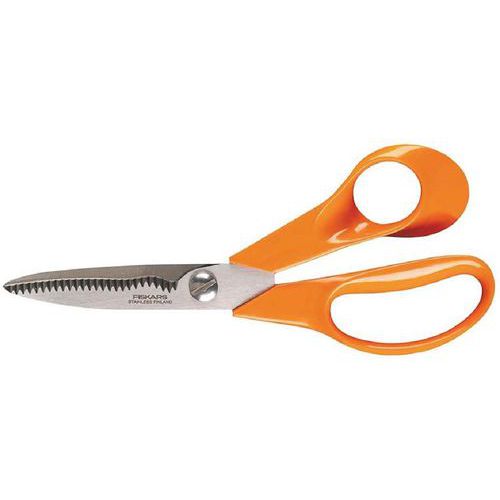 Ciseaux Classic Multiusage Striés - Droitier 18 Cm - Fiskars