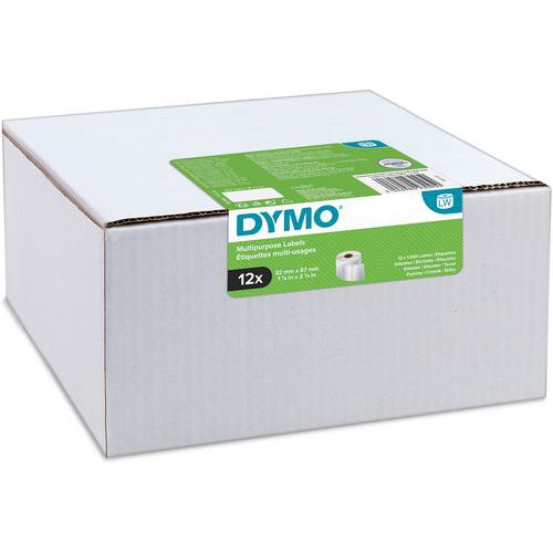 Dymo 1 Ã‰tiquette Adhésive Polyvalente Papier Blanc Labelwriter - Dymo