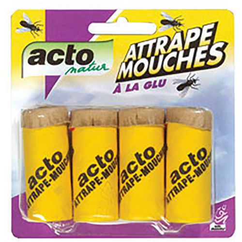 Attrape Mouche à La Glue Blister De 4 Tubes