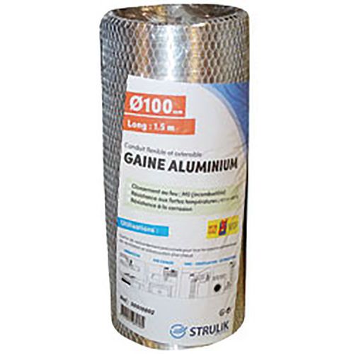 Graine Flexible En Aluminium De 100mm