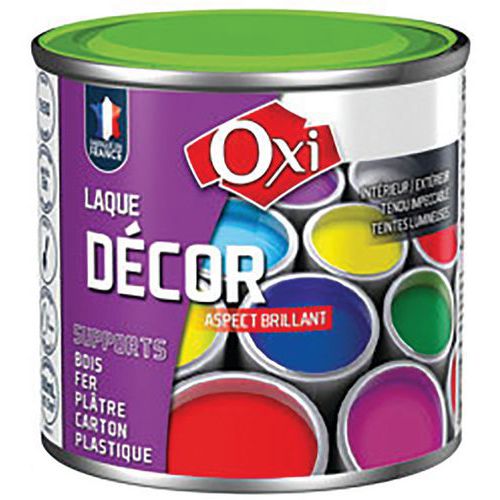 Laque décorateur 60ml Vert Pomme Satin Intérieur/Extérieur Meubles Bibelots Menuiseries