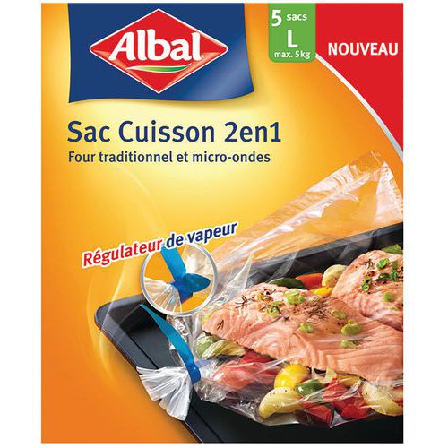 Lot De 2x5 Sacs Cuissons Au Four Pour Préserver Les Saveurs