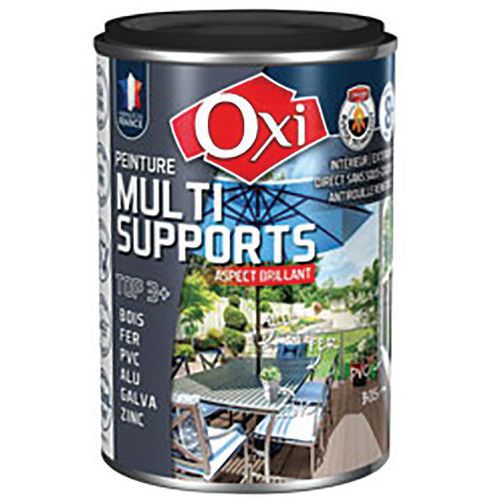 Peinture Bois Fer Pvc Brillant 500ml Noir Ral9005