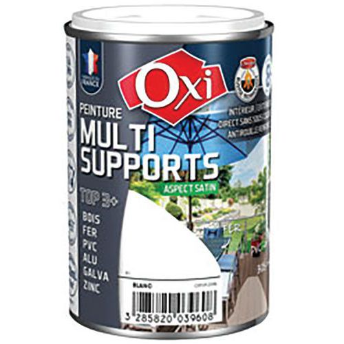 Peinture Bois Fer Pvc Satin 250ml Blanc Double Action