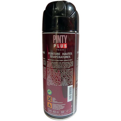 Peinture Bombe Pour Haute Température De 520 Ml