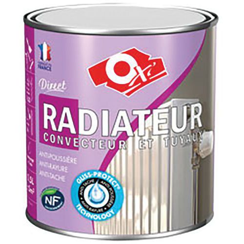 Peinture Radiateur De 500 Ml Avec Finition Blanc Brillant