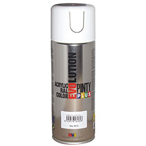 Pinty 400ml Ral 9010 Brillant En Blanc